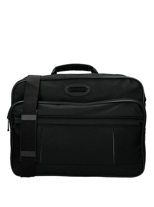 Geantă de umăr laptop 15", bărbați, negru - Enrico Benetti Nevada