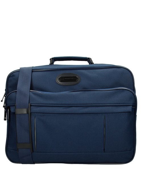 Geantă de umăr laptop 15", bărbați, albastru - Enrico Benetti Nevada