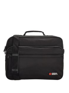   Geantă de umăr laptop 15", bărbați, negru - Enrico Benetti Amsterdam