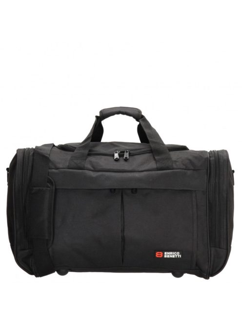 Geantă de călătorie 50cm, dimensiune cabină, negru - Enrico Benetti Amsterdam
