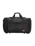 Geantă de călătorie 50cm, dimensiune cabină, negru - Enrico Benetti Amsterdam