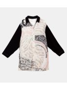 Rochie-cămașă femei, alb-negru - Anekke Sixties