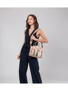Geantă de mână femei, bej-multicolor - Anekke Studio