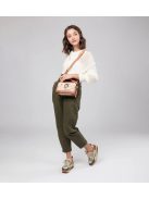 Geantă crossbody femei, bej-maro - Anekke Peace & Love