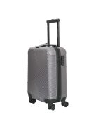 Set troler din 3 piese, 4 roți, gri - Enrico Benetti Louisville