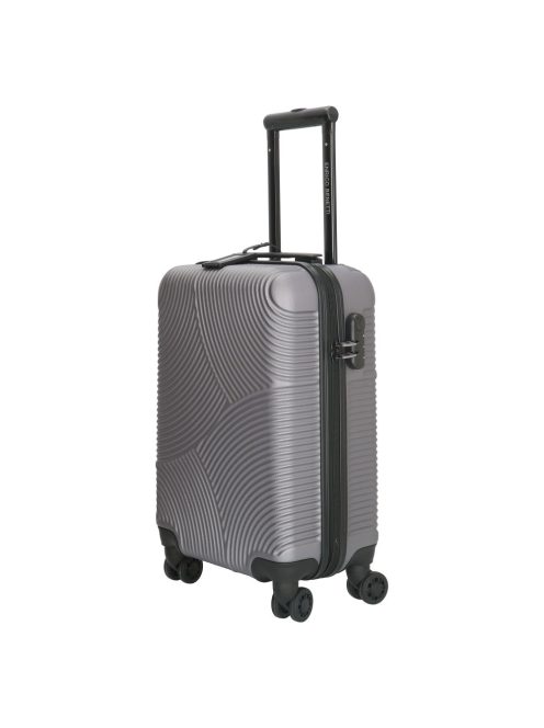 Troler cabină cu 4 roți, gri - Enrico Benetti Louisville