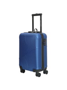   Troler cabină cu 4 roți, albastru metalic - Enrico Benetti Louisville