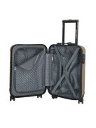 Set troler din 3 piese, 4 roți, șampanie - Enrico Benetti Louisville