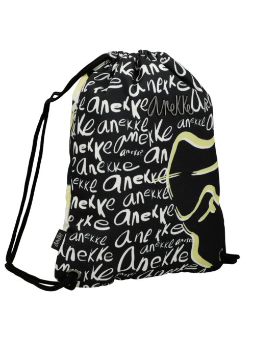 Sac gimnastică femei, negru - Anekke Nature Towanda