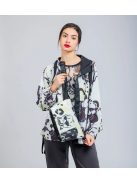 Geantă de machiaj femei, bej-negru - Anekke Towanda