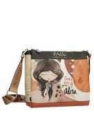 Geantă crossbody femei, maro - Anekke Alma