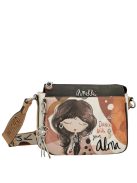 Geantă crossbody femei, maro - Anekke Alma