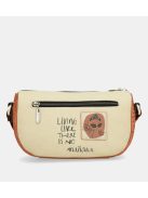 Geantă crossbody femei, bej-maro - Anekke Alma