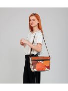 Geantă crossbody femei, maro-bej - Anekke Alegría