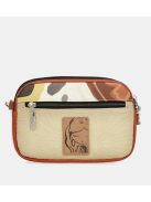 Geantă crossbody femei, maro-bej - Anekke Alegría