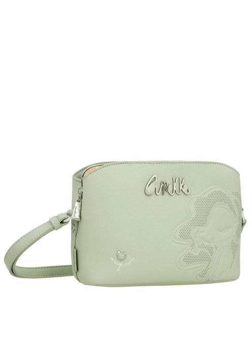 Geantă crossbody femei, verde mentă - Anekke Original