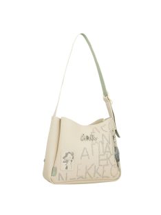 Geantă crossbody femei, bej - Anekke Original