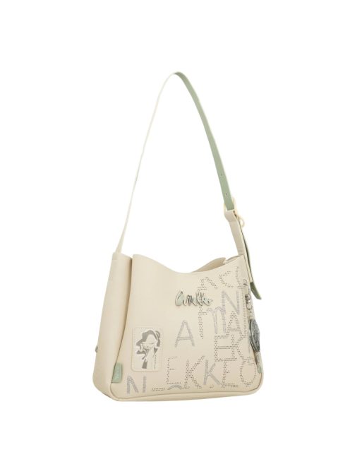Geantă crossbody femei, bej - Anekke Original