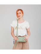 Geantă crossbody femei, verde mentă - Anekke Original