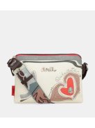 Geantă crossbody femei, bej-gri - Anekke Ole