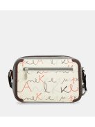 Geantă crossbody femei, bej-gri - Anekke Ole