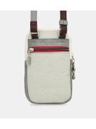 Geantă crossbody femei, mic, bej-gri - Anekke Ole