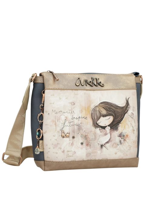 Geantă crossbody femei, bej - Anekke Memories