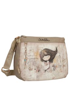 Geantă crossbody femei, bej - Anekke Memories
