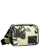 Geantă crossbody femei, alb-negru - Anekke Nature Towanda