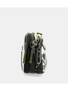 Geantă crossbody femei, alb-negru - Anekke Nature Towanda