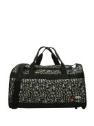 Geantă de sport 50cm cu imprimeu floral, mic, negru - Enrico Benetti San José