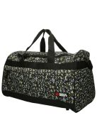 Geantă de sport 50cm cu imprimeu floral, mic, negru - Enrico Benetti San José