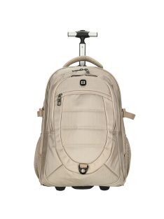   Rucsac laptop 15" cu 2 roți, șampanie - Enrico Benetti Cornell