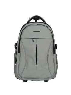   Rucsac laptop 17" cu 2 roți, gri - Enrico Benetti Northern