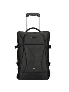  Geantă de călătorie 50cm cu 2 roți, negru - Enrico Benetti Northern