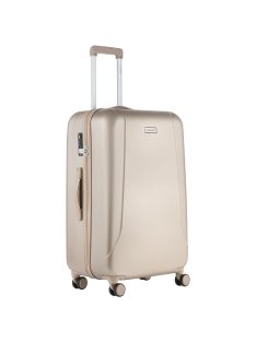 Troler mare cu 4 roți, șampanie - CarryOn Skyshopper