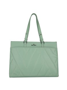 Geantă shopper femei, verde - Enrico Benetti Evie