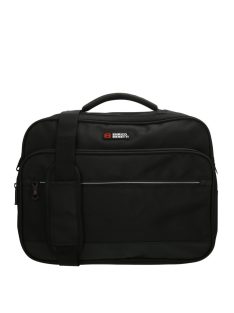   Geantă de umăr laptop 17", bărbați, negru - Enrico Benetti Zürich