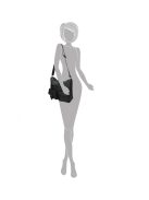 Geantă crossbody femei, negru - Enrico Benetti Ardéche