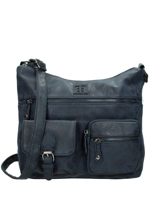 Geantă crossbody femei, albastru - Enrico Benetti Ardéche