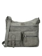 Geantă crossbody femei, gri - Enrico Benetti Ardéche