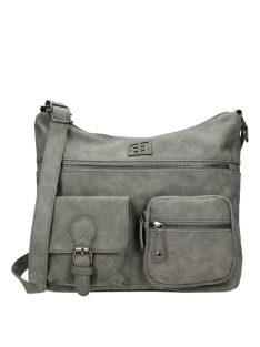 Geantă crossbody femei, gri - Enrico Benetti Ardéche