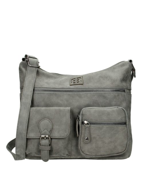 Geantă crossbody femei, gri - Enrico Benetti Ardéche