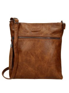 Geantă crossbody femei, maro - Enrico Benetti Caen