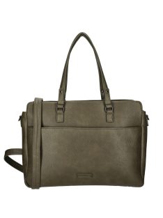   Geantă de umăr laptop 14", femei, verde - Enrico Benetti Lily