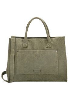   Geantă de mână laptop 14", femei, verde - Enrico Benetti Bobbi