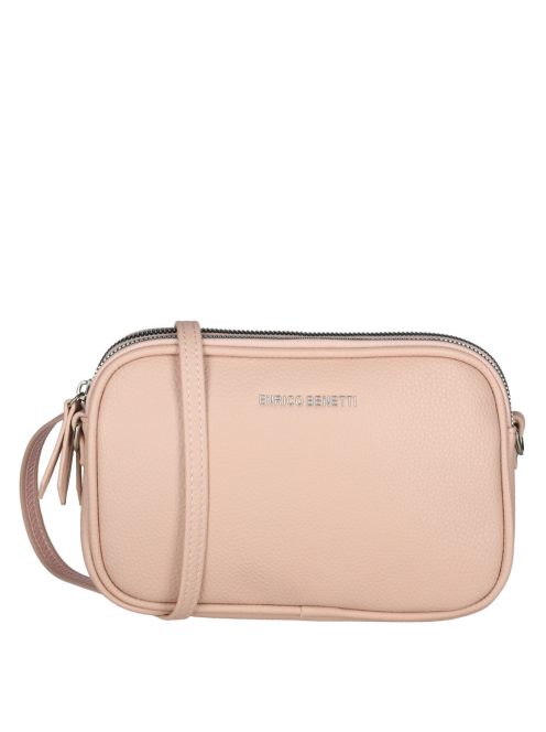 Geantă crossbody femei, roz pudră - Enrico Benetti Sarah
