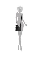 Geantă crossbody femei, negru - Enrico Benetti Sarah