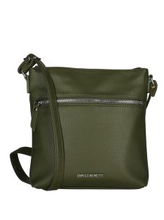 Geantă crossbody femei, verde - Enrico Benetti Sarah