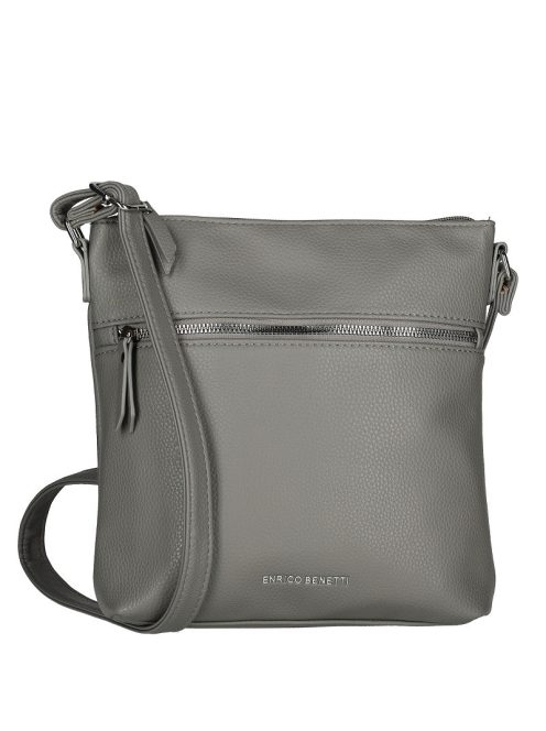Geantă crossbody femei, gri - Enrico Benetti Sarah